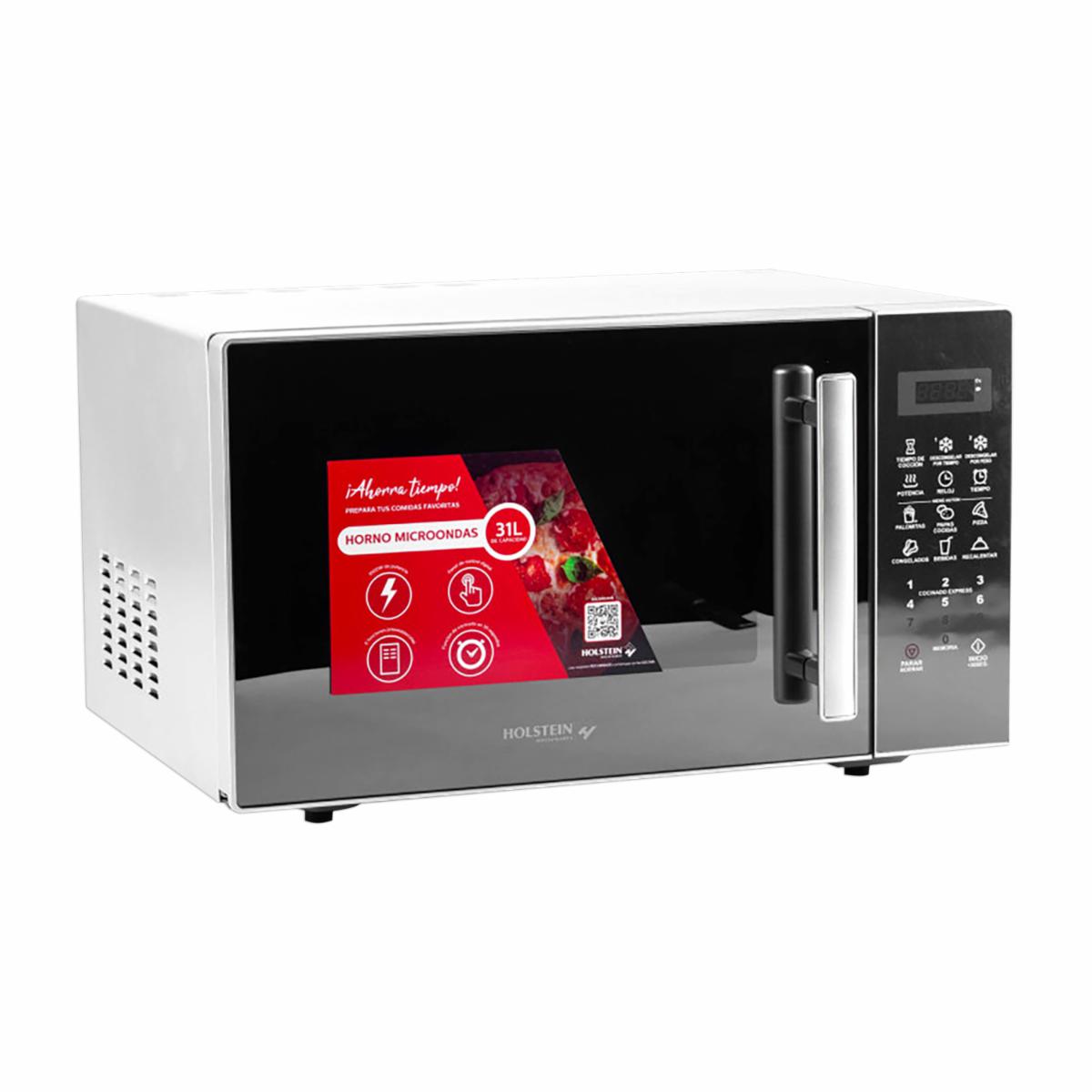 Microondas 1000 Watts HH-09234003S HOLSTEIN 31 Litros