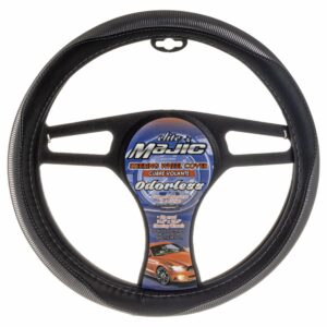 Cubre De Volante Gris Negro MAJIC Unidad