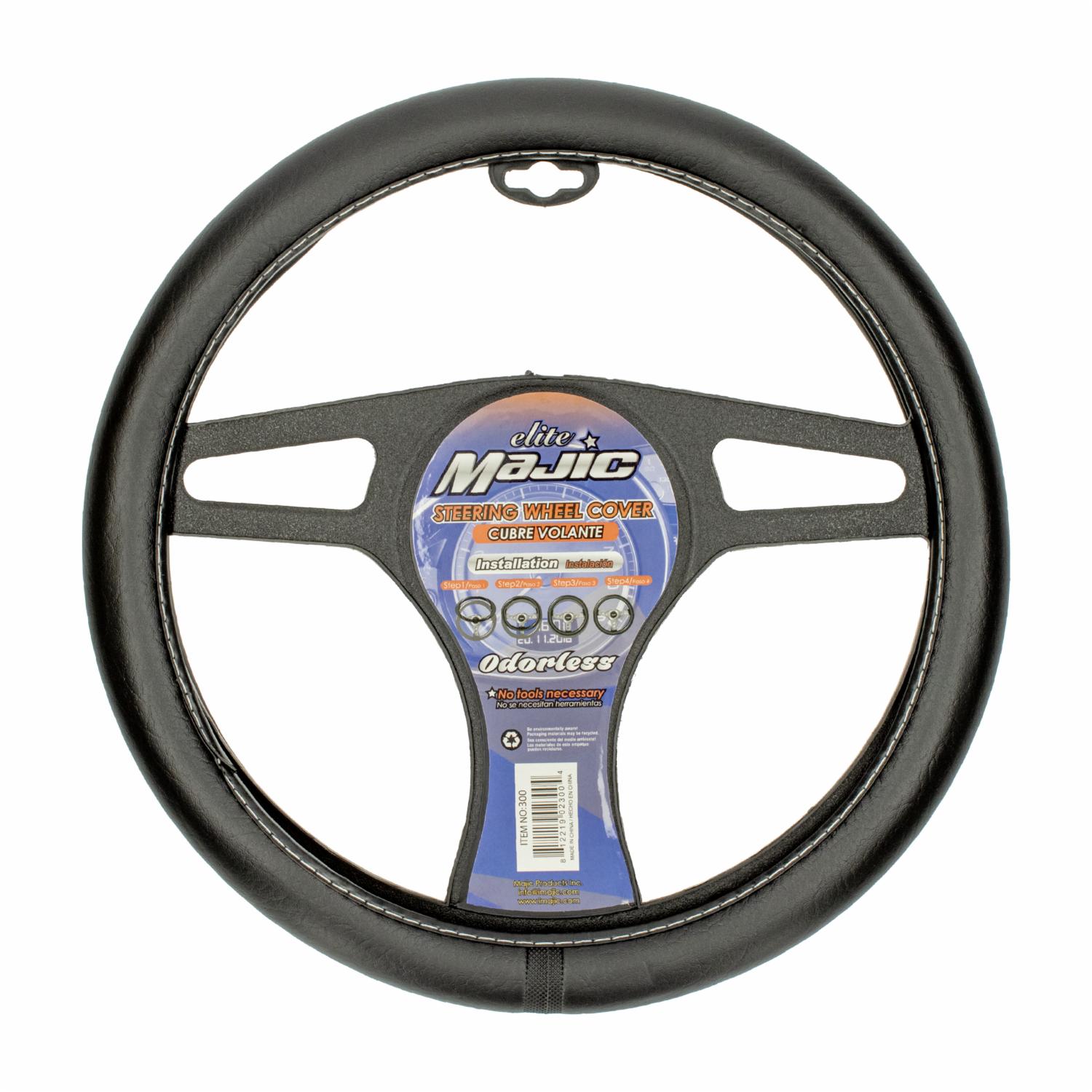 Cubre De Volante Negro MAJIC Unidad - Imagen 2