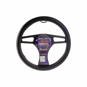 Cubre Volante De Deportivo Negro-gris MAJIC Unidad