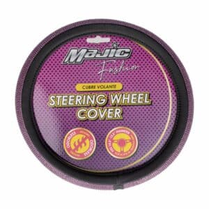 Cobertor De Volante Color Negro Y Rosa MAJIC Unidad