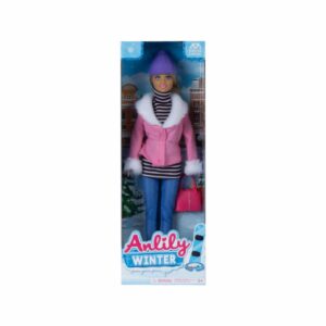 Muñeca De Invierno Tipo Barbie ANLILY Incluye Accesorios