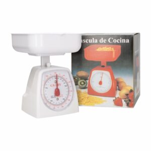 Balanza Cocina Con Tazon Blanca CAMRY 5 Kg