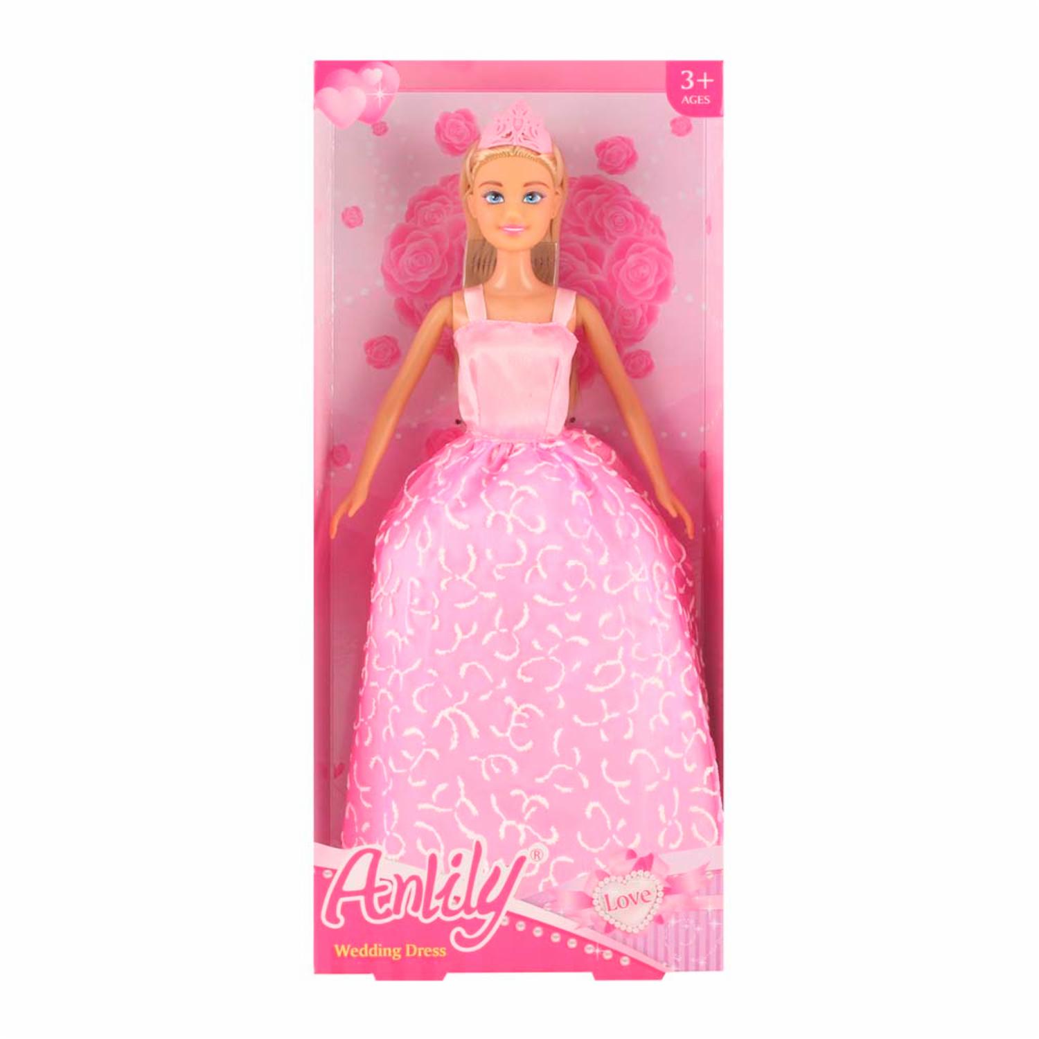 Muñeca Princesa Con Vestido Largo ANLILY Modelos Surtidos