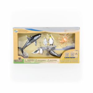 Animales Del Mar Polo Sur WENNO Contiene 7 Piezas