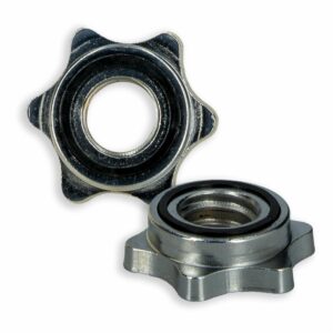 Seguros Para Mancuernas Roscado RISING Acero