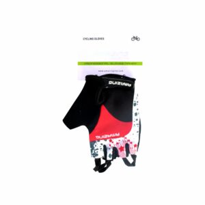 Guantes De Ciclismo Mujer Rosado Blanco NegroMissy Concept AMAZING PEQUEÑO