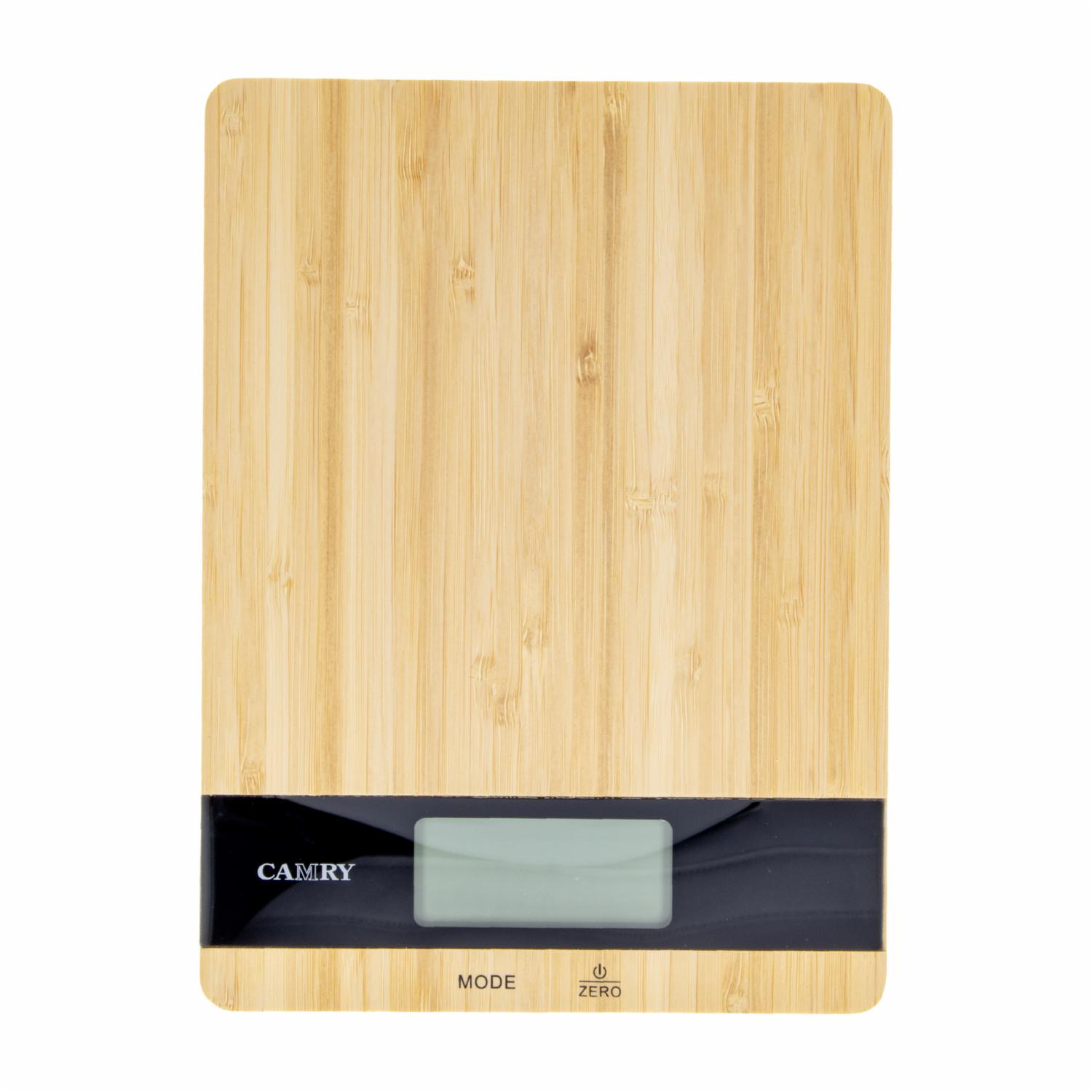 Balanza Cocina Bambú CAMRY Unidad