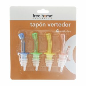 Set Tapones Vertedores FREE HOME x 4 Piezas