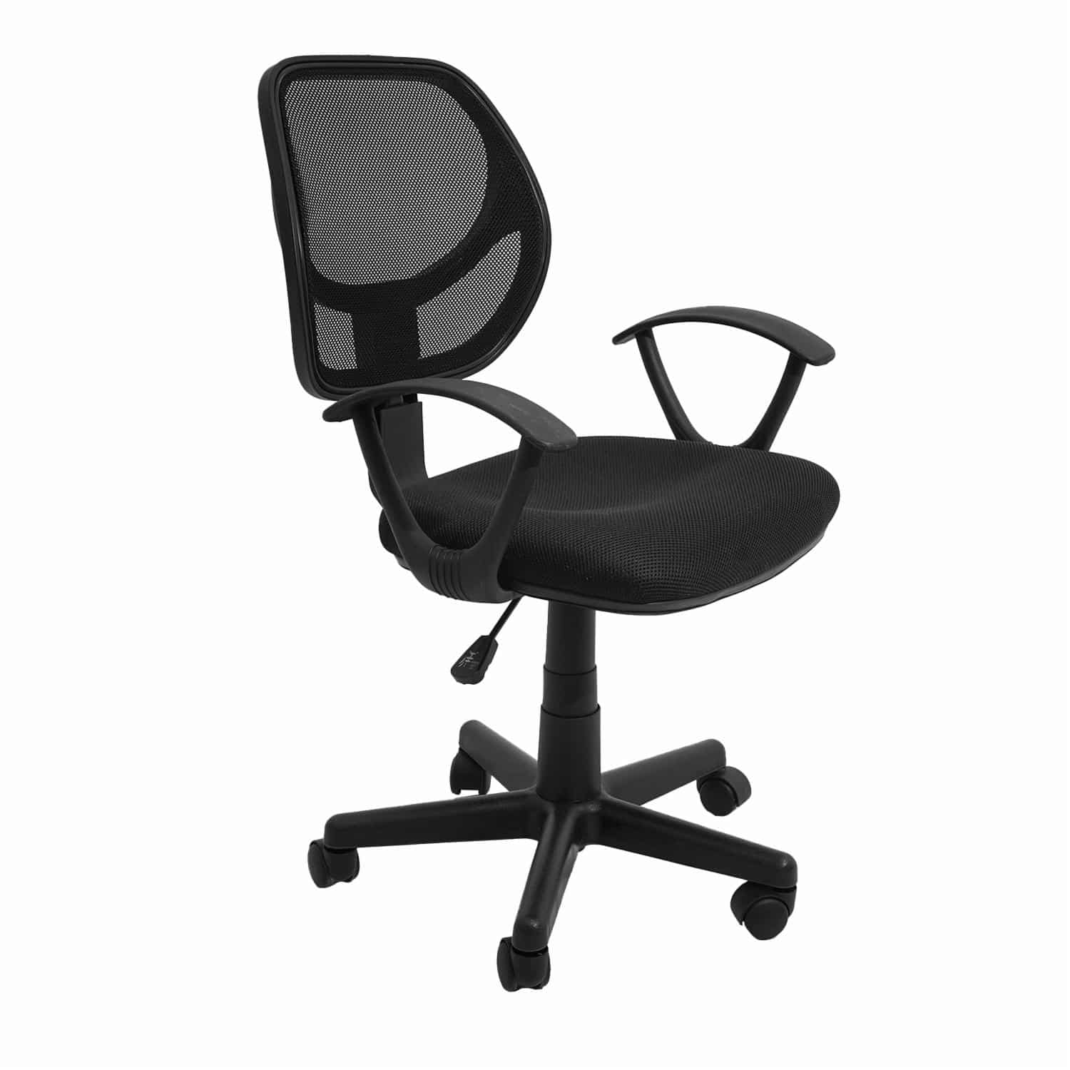 Silla De Oficina Con Apoya Brazos Gris SOPAI FURNITURE