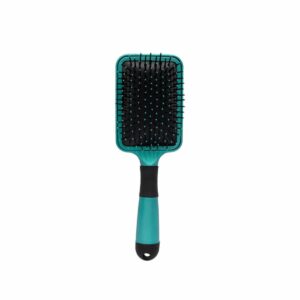 Cepillo Rectangular Negro/Verde HAIR WITH FLAIR Unidad