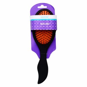 Cepillo Ovalado Madera Negro JOIA Unidad