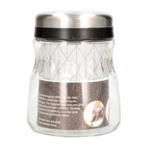 Frasco Redondo Con Tapa SINOGLASS 1000 Ml