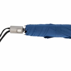 Paraguas De Apertura Automática Color Silvr Azul FREE HOME Pequeño