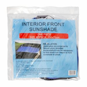 Cubre Sol Para Auto Doble Color Plata Y Azul TAIZHOU 1.00u