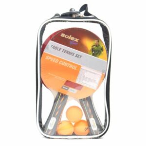 Raquetas Ping Pong SOLEX Incluye 3 Pelotas