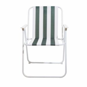 Silla De Playa Rayas Verde FREE HOME