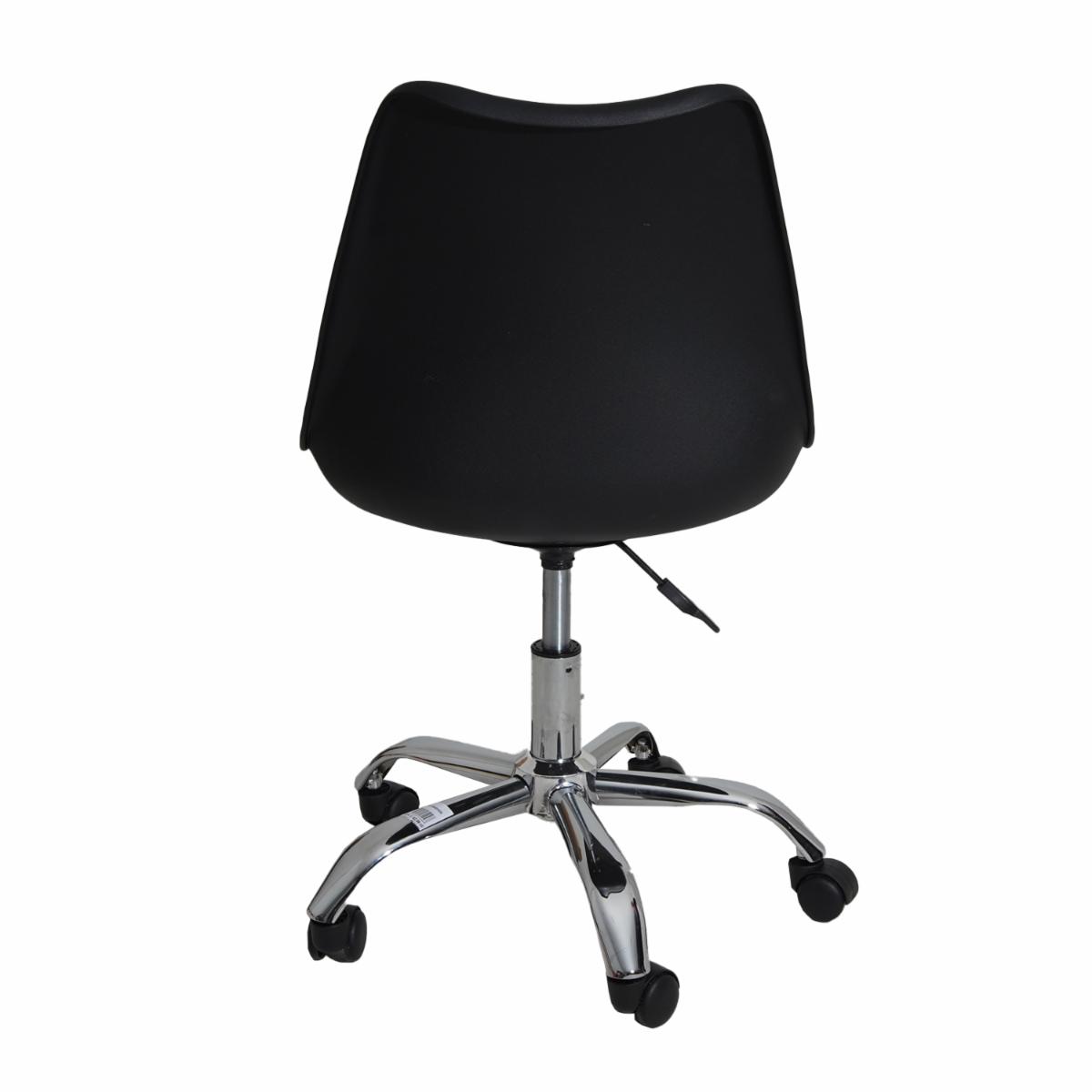 Silla De Oficina Altura Regulable Negro HY Plástica - Imagen 4