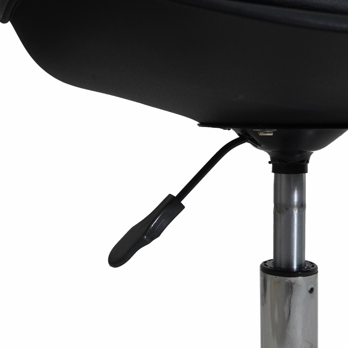 Silla De Oficina Altura Regulable Negro HY Plástica - Imagen 6