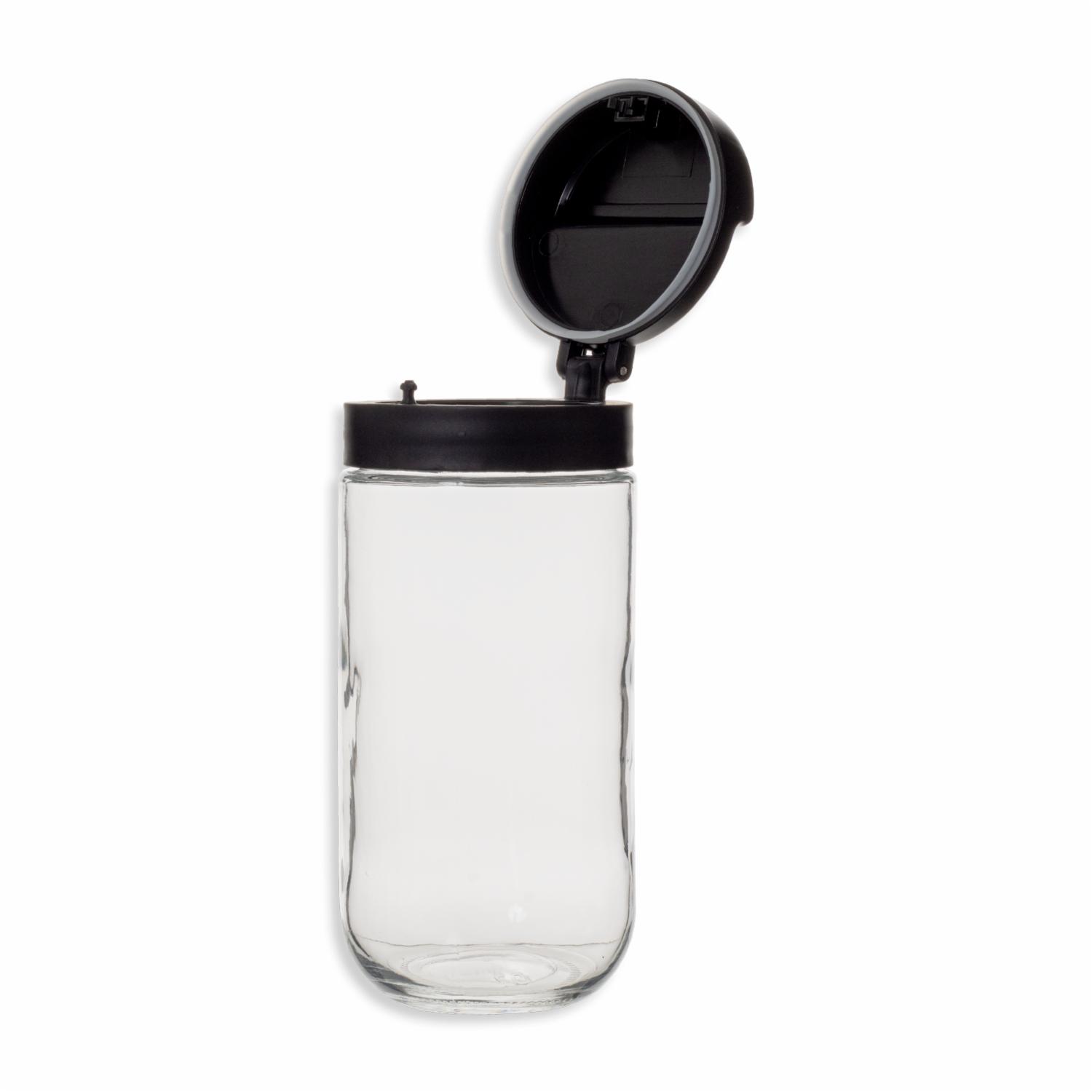Frasco Automático Tapa Negra SINOGLASS 800 Ml