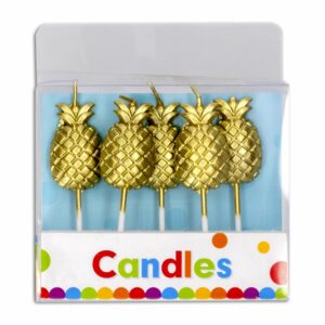 Vela Cumpleaños Piñas FESTA X 5 Unidades
