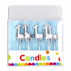 Vela Cumpleaños Llamas FESTA X 5 Unidades