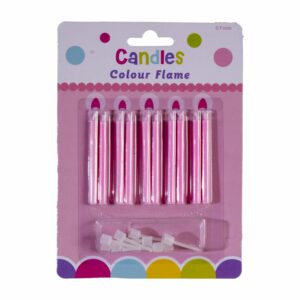 Vela Cumpleaños Llama Colores FESTA X 10 Unidades