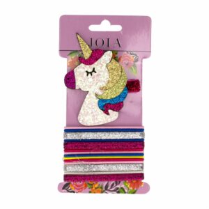 Set Para Niña Varios Coloresunicornio X15 HAIR WITH FLAIR Paquete