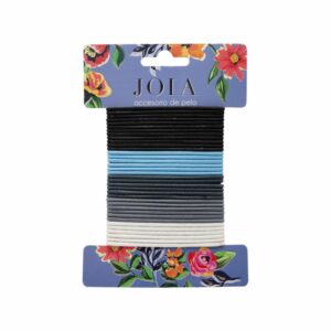 Elásticos Negro/Gris/Blancoon Café X36 HAIR WITH FLAIR Paquete