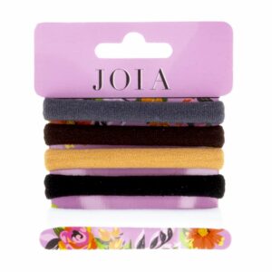 Elásticos Negro/Blancoon Gris/Café X5 HAIR WITH FLAIR Paquete