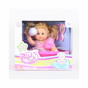 Muñeca Hora Del Baño ANGEL BABY Incluye Accesorios