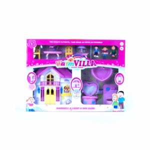 Casa De Muñecas Dulce Hogar WARM VILLA Incluye Accesorios