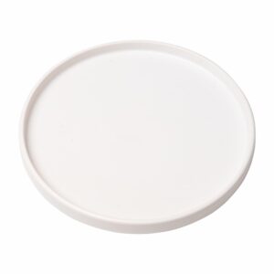 Plato Postre Blanco Mate KERAMIKA 21 Cm