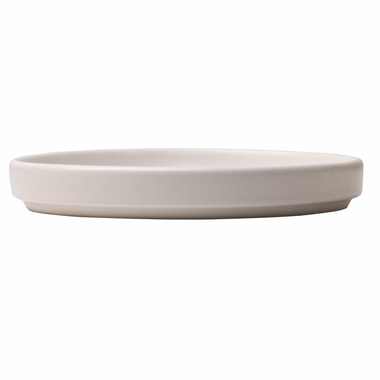 Plato Para Taza Blanco Mate KERAMIKA 14 Cm