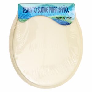Asiento Para Inodoro Beige FREE HOME 17"