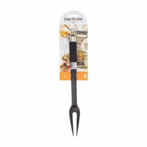 Trinche Para Cocina Mango Negro Y Silver FREE HOME Unidad