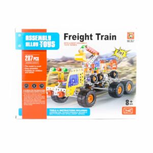 Kit Para Armar Camión De Carga Y Excavadora ASSEMBLY TOYS 287 Piezas