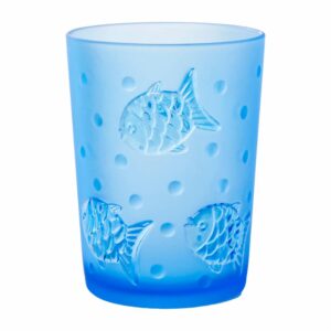 Vaso Azul Pescados HOUSEWIN Unidad