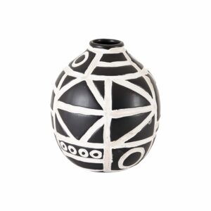 Jarrón Decorativo FREE HOME 13,3 x 13,3 x 15,3 cm