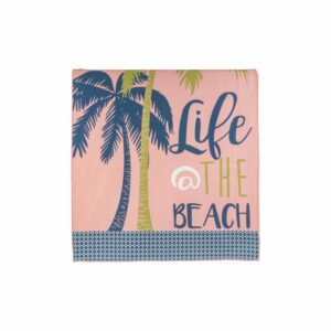 Toalla Playera Diseño Life FREE HOME