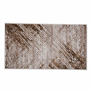 Alfombra Vellore Suave Abstracto Beige ORIENTAL WEAVERS 67 X 120 Cm