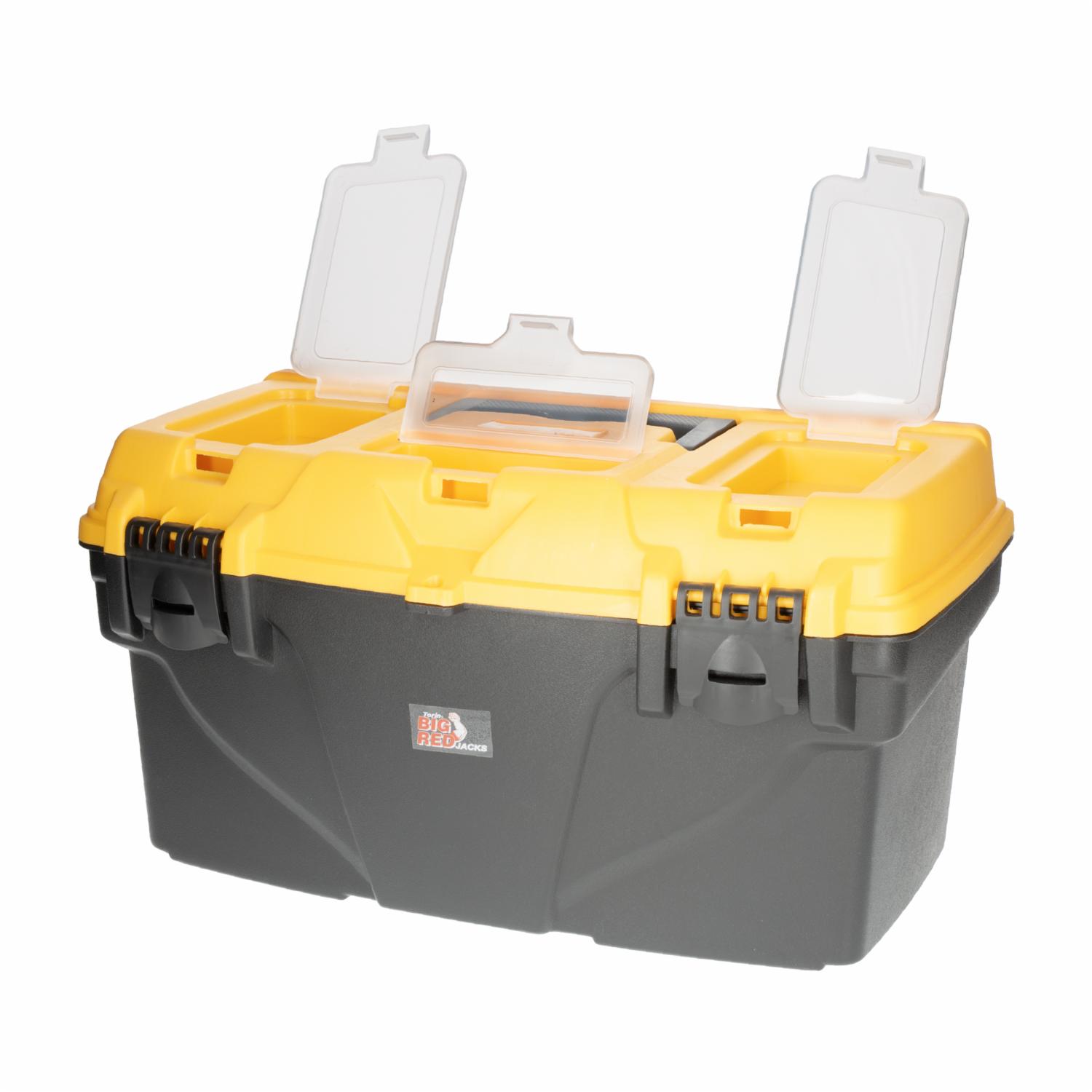 Caja De Herramienta Color Amarillo Con Negro BIG RED 17″