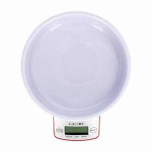 Balanza De Cocina Digital Modelo EK2150 Color Gris CAMRY 5 Kg