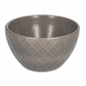 Tazón Mate Gris FREE HOME 14 Cm