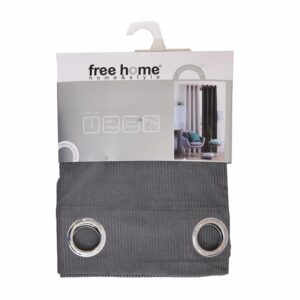Cortina Velvet Gris FREE HOME 230 X 140 Cm