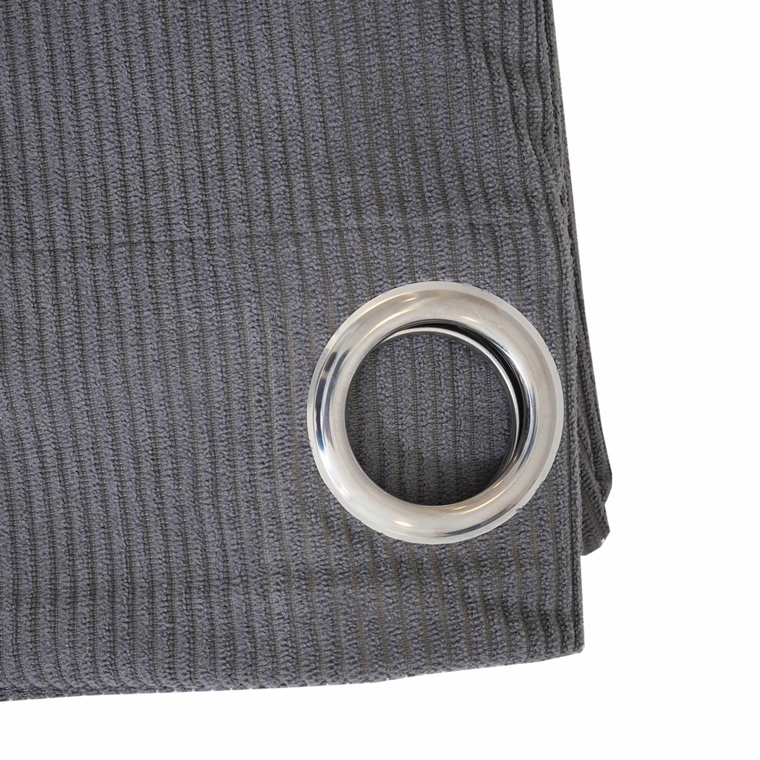 Cortina Velvet Gris FREE HOME 230 X 140 Cm - Imagen 2