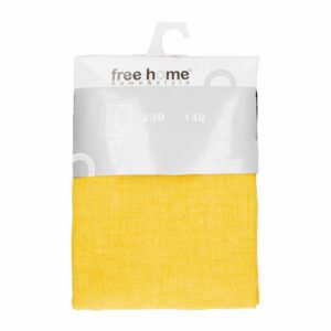 Cortina Sólida Amarillo FREE HOME 230 X 140 Cm