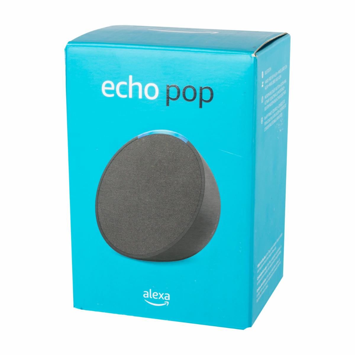 Alexa Echo Pop Smart Speaker Black AMAZON 1ra Generación