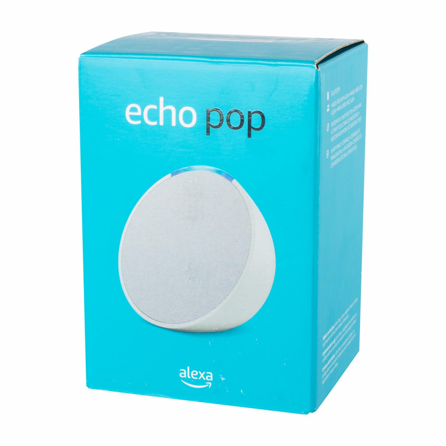 Alexa Echo Pop Smart Speaker Blanco AMAZON 1ra Generación