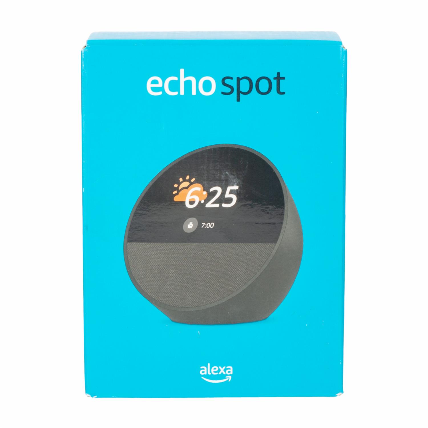 Echo Spot Black Alexa AMAZON Pantalla 2.83″